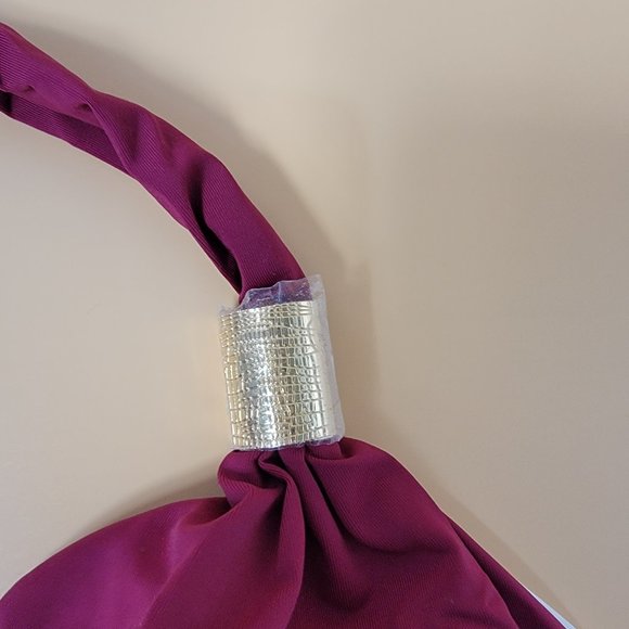 RXRXCOCO Women V Neck One Piece Swimsuits Tummy Control Ruched size X-Large NEW - Picture 5 of 10